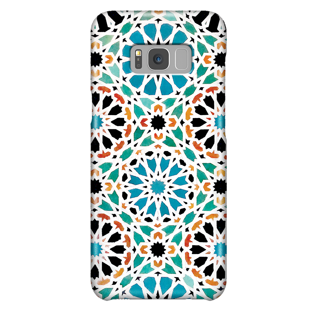 Alhambra Nasrid Case Samsung Galaxy S8 Plus - Mosaic Phone Case