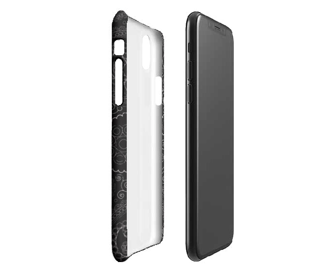 Black Paisley Elegant Art Phone Case for iPhone XR – bestcased