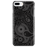 Paisley Phone Case Black - Elegant Art for iPhone and Samsung Galaxy