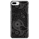 Paisley Phone Case Black - Elegant Art for iPhone and Samsung Galaxy