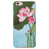 Floral Phone Case - Flowering Lotus Ohara Koson Ukiyo-e - iPhone, Galaxy