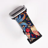 William Morris Floral Apple Watch Band Strawberry Thief iWatch Strap