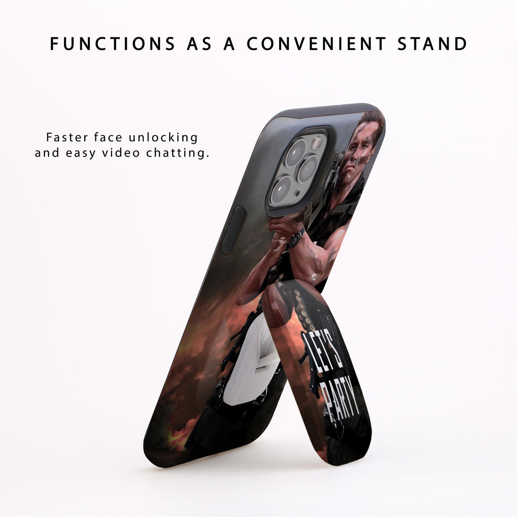 Arnold Schwarzenegger Commando Phone Grip & Stand Arnold Schwarzenegger Commando Phone Grip & Stand