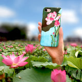 Floral iPhone Case - Lotus Japan Ohara Koson Ukiyo-e - Samsung Galaxy