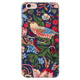 William Morris Strawberry Thief - Vintage Art Phone Case for iPhone,