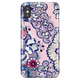 Cute Floral iPhone XS Case iPhone X - Indigo Blush