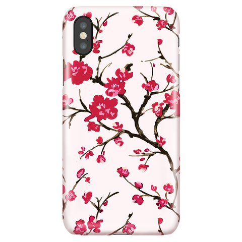 Cherry Blossom Floral iPhone X/XS Case