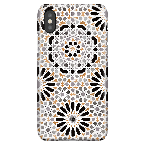 Alhambra Phone Case - Vintage Mosaic Case for iPhone X/XS