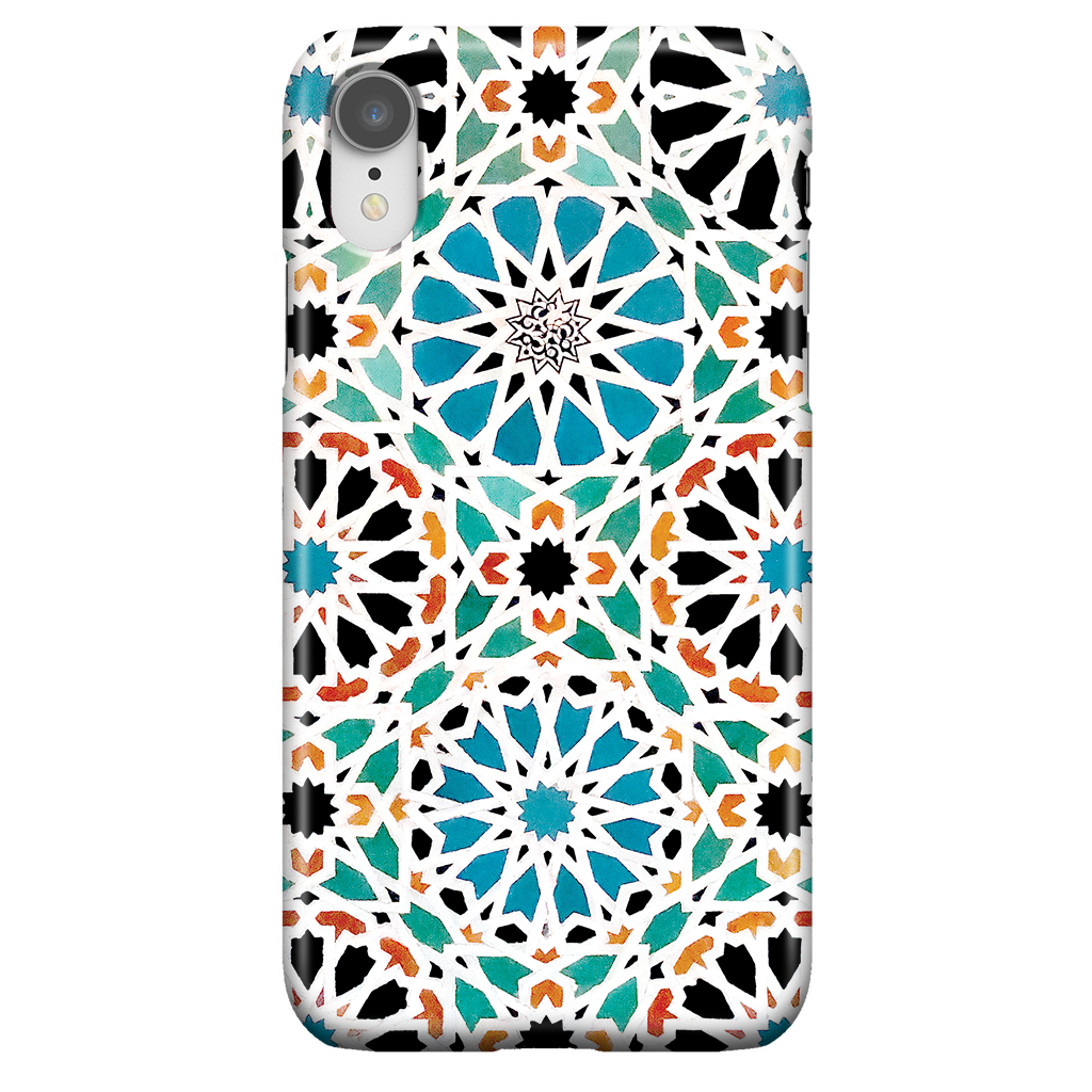 Alhambra Nasrid iPhone XR - Islam Arabic Geometric Phone Case