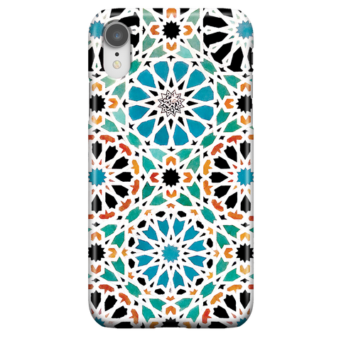 Alhambra Nasrid iPhone XR - Islam Arabic Geometric Phone Case