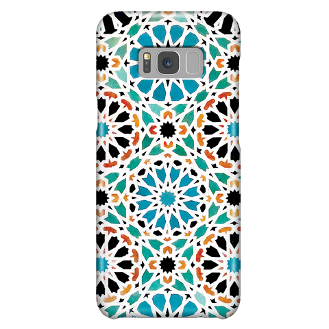 Alhambra Nasrid Case Samsung Galaxy S8 Plus - Mosaic Phone Case