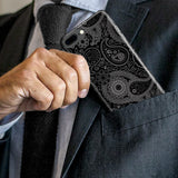 Black Paisley - iPhone X/XS