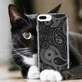 Black Paisley - iPhone XR