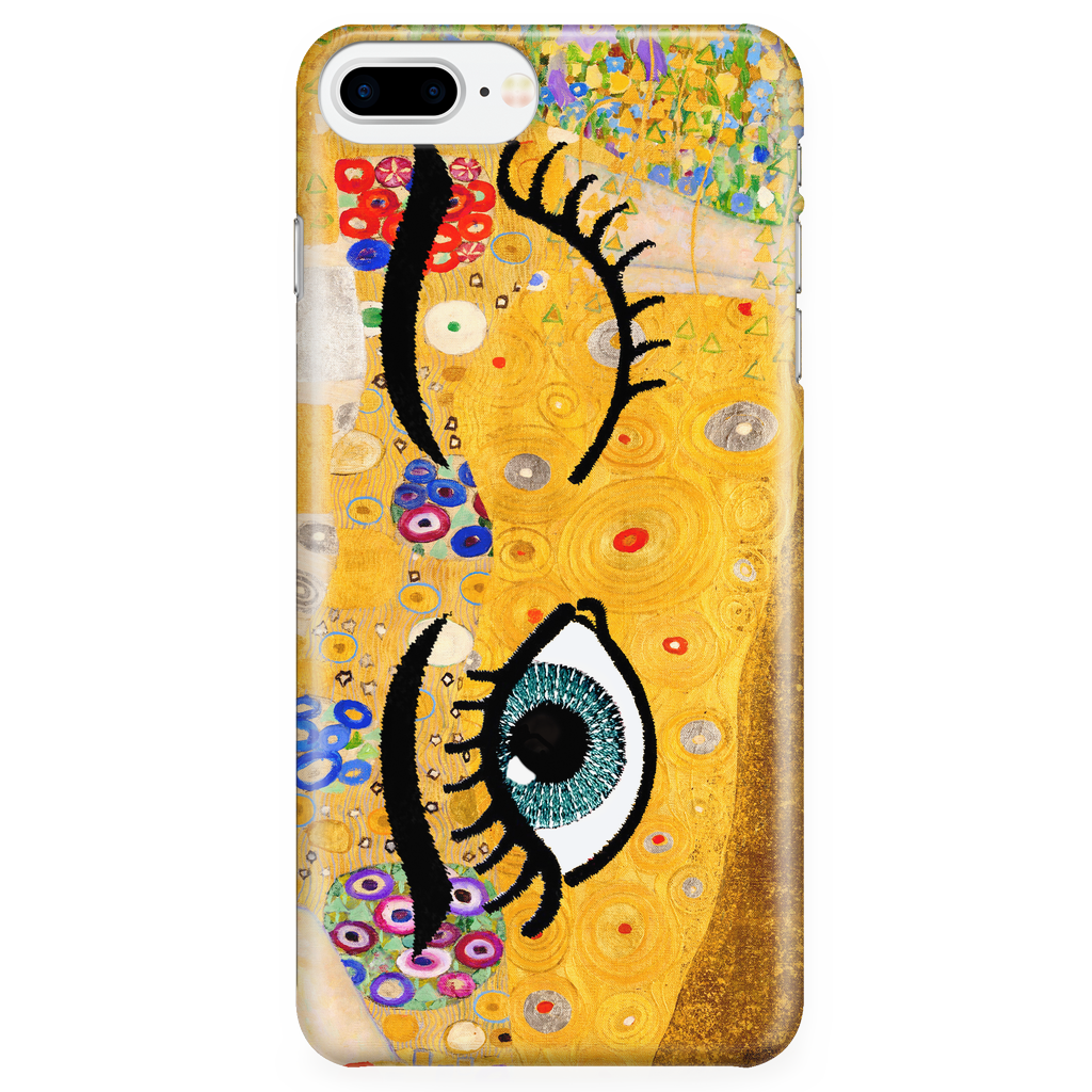 iPhone・スマホケース Society6 Palm tree Smile by Goldfish Kiss Goldfish Phone Case (Dark Blue)