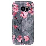 Cherry Blossom Slate - Elegant Cute Case for Samsung Galaxy S7 Edge