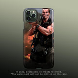 Arnold Schwarzenegger Commando Case - For iPhone 14 Pro Max MagSafe iPhone 13 Pro Max 12 Pro mini iPhone 11 Card Funny Rocket Launcher men gifts husband card