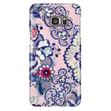 Cute Floral Phone Case Samsung Galaxy S6 Edge Plus - Indigo Blush 