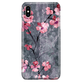 Floral Phone Case - iPhone XS Max - Cherry Blossom Elegant Japanese Style