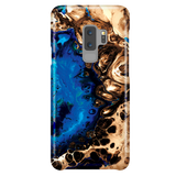 Fluid Art Marble Phone Case for Samsung Galaxy S9 Plus - Ocean Blue