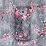Cute Floral Phone Case, Samsung Galaxy S8 Plus, Cherry Blossom Sakura