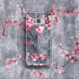 Japanese Sakura Floral Phone Case, Samsung Galaxy S8, Cherry Blossom