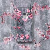 Floral Phone Case, Samsung Galaxy S9, Cherry Blossom Sakura Kimono Art