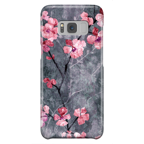 Floral Phone Case, Samsung Galaxy S8, Cherry Blossom Japanese Sakura