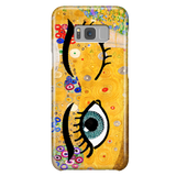 Kiss & Wink - Cute Art Phone Case for Samsung Galaxy S8 Plus