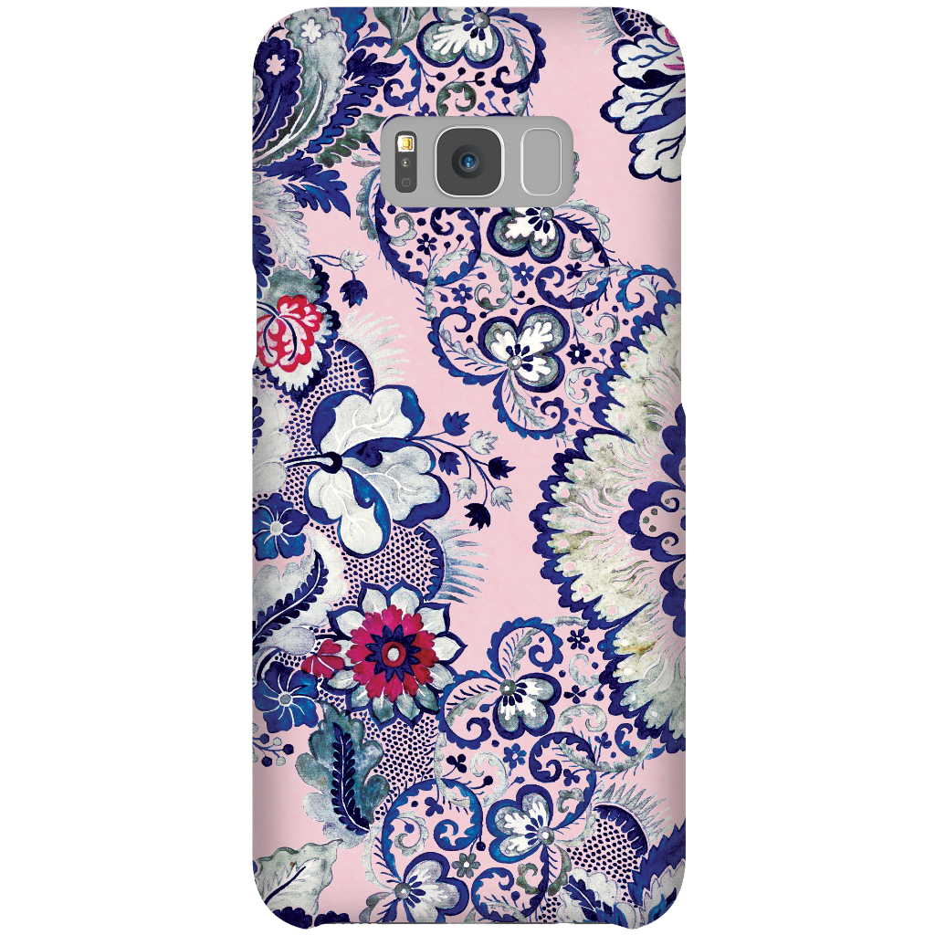 Cute Floral Phone Case Samsung Galaxy S8 Plus - Indigo Blush 