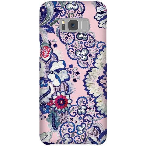 Cute Floral Phone Case Samsung Galaxy S8 Plus - Indigo Blush 