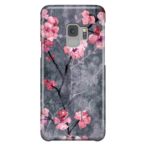 Floral Phone Case, Samsung Galaxy S9, Cherry Blossom Sakura Elegant